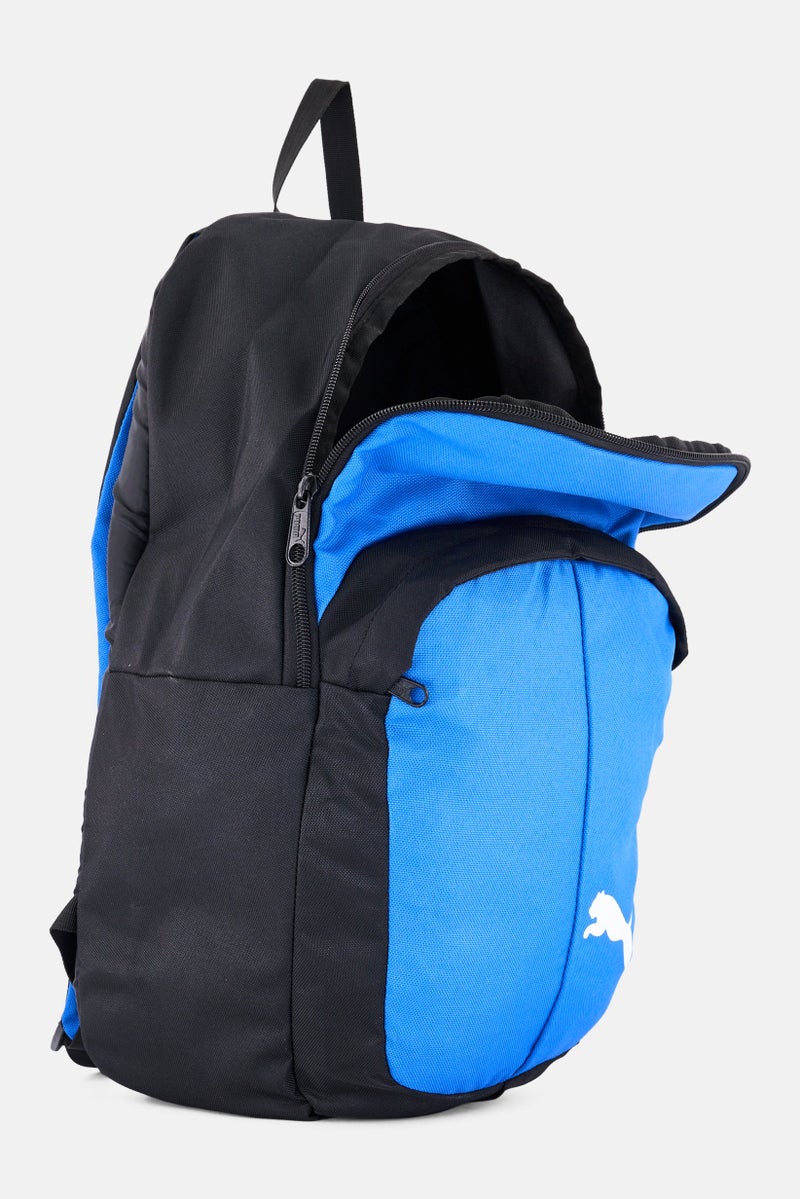 PUMA Men Brand Logo Backpack, Royal Blue - Image 3